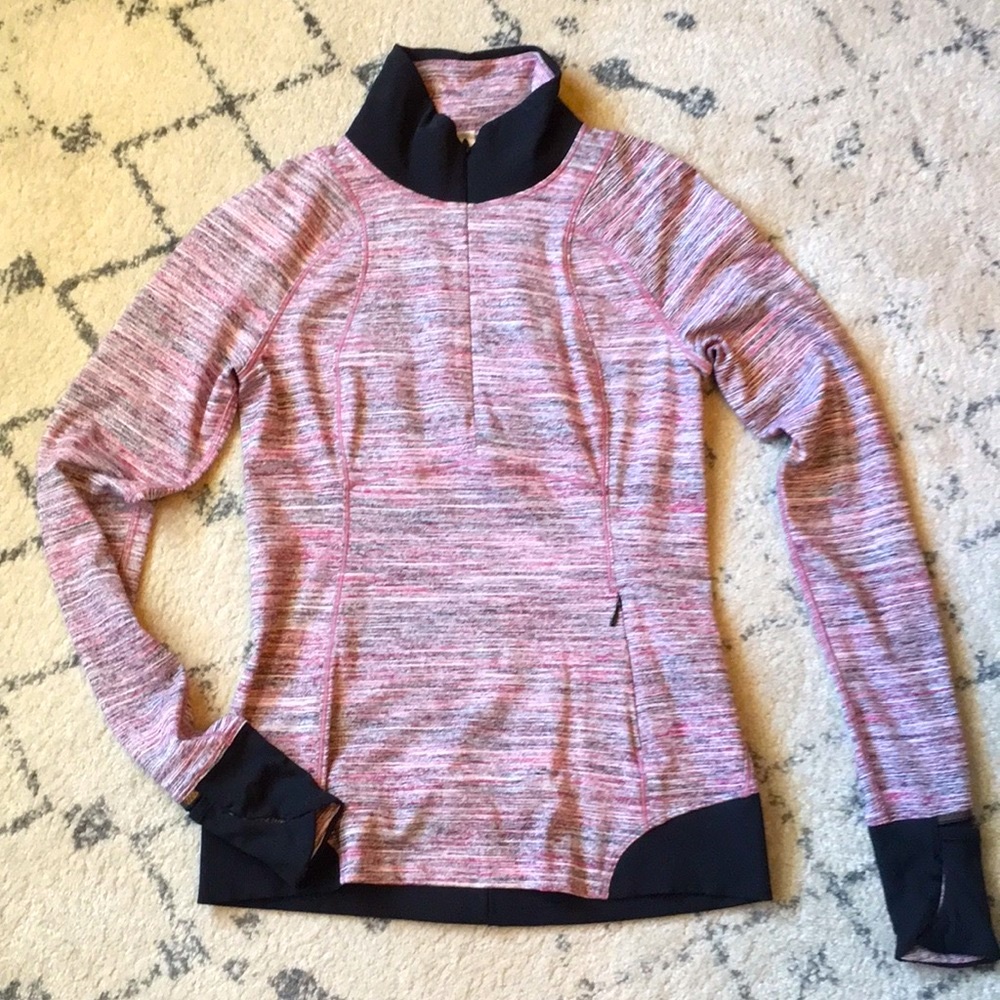 Lulu multi color pullover with pockets